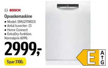 Bosch - Opvaskemaskine