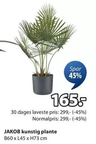 JAKOB kunstig plante