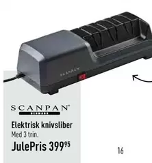 Elektrisk knivsliber