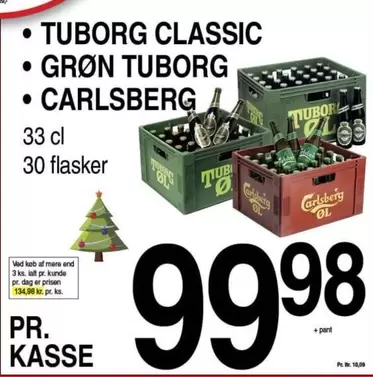 Carlsberg - TUBORG CLASSIC, GRØN TUBORG, CARLSBERG