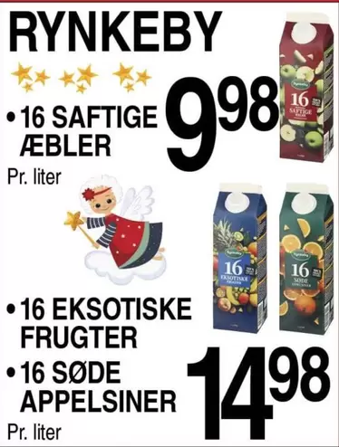 16 SAFTIGE ÆBLER, 16 EKSOTISKE FRUGTER, 16 SØDE APPELSINER