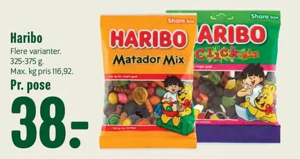 Haribo - Matador Mix or Click Mix