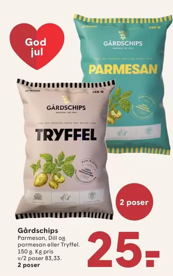Parmesan, Dill og parmesan eller Tryffel