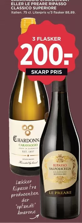 CHARDONN ELLER LE PREARE RIPASSO CLASSICO SUPERIORE