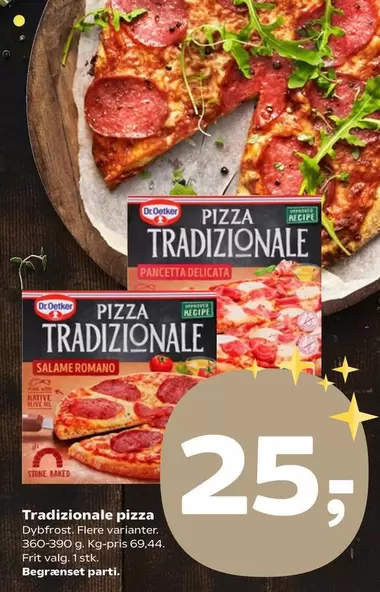 Tradizionale pizza