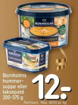 Hummer - hummer suppe eller laksepaté