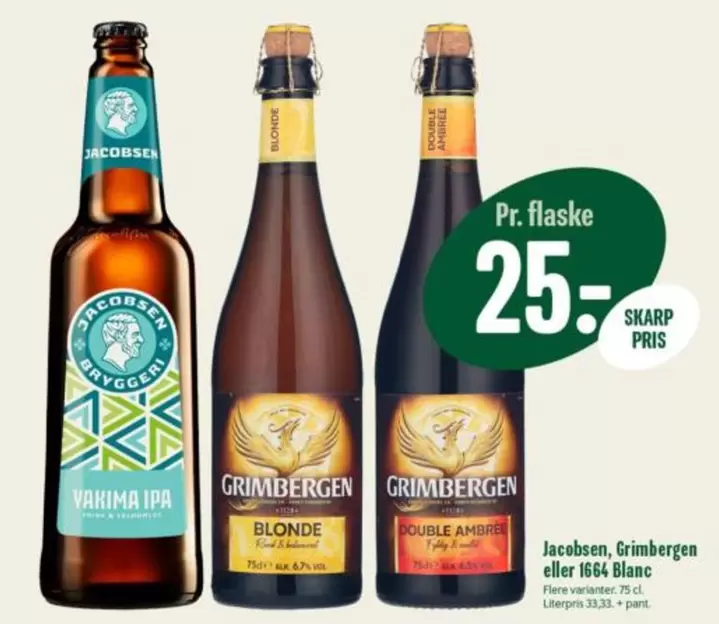 Grimbergen -  eller 1664 Blanc