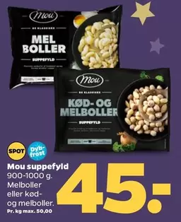 Melboller eller kød- og melboller