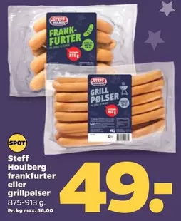 Houlberg frankfurter eller grillpølser
