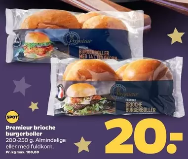 Brioche Burgerboller