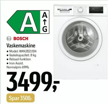 Bosch - Vaskemaskine