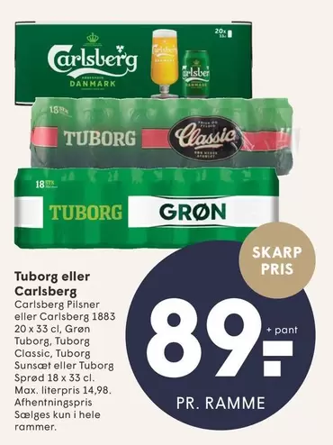 Carlsberg - Tuborg eller