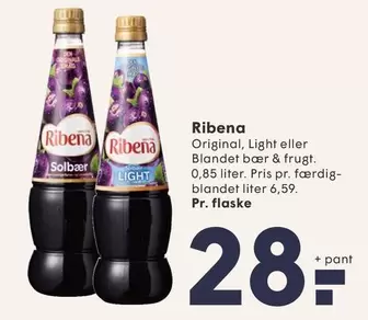 Original, Light eller Blandet bær & frugt