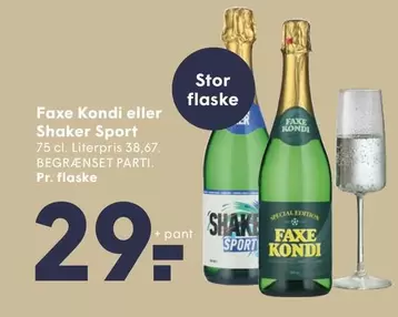 Faxe -  Kondi eller Shaker Sport