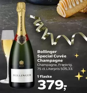 Special Cuvée Champagne