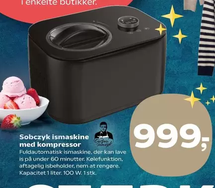 Ismaskine Med Kompressor