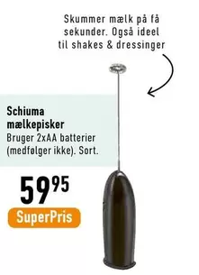 Schiuma mælkepisker