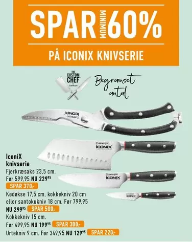 Iconix knivserie