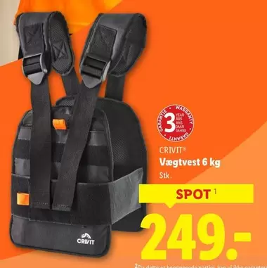 Vægtvest 6 kg