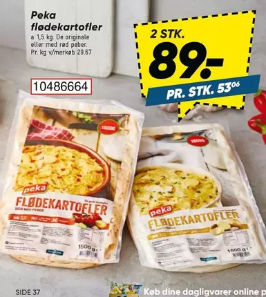 Dine - flødekartofler