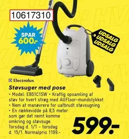 Electrolux - Støvsuger med pose