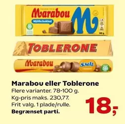 Marabou -  eller Toblerone