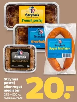 postej eller røget medister