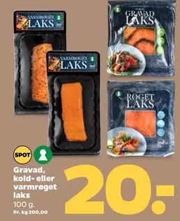 Gravad, kold-eller varmrøget laks