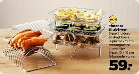 Tilbehør til airfryer