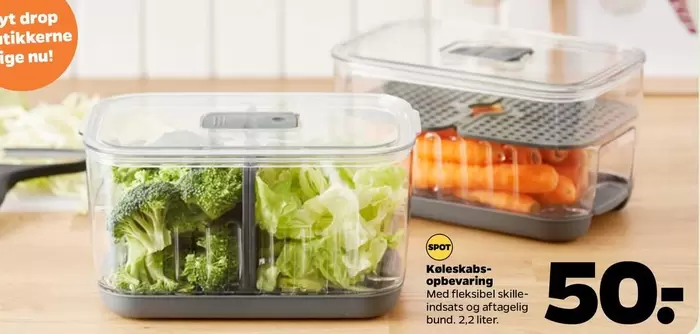 Drop - Køleskabs-opbevaring