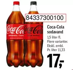 Coca Cola - Sodavand
