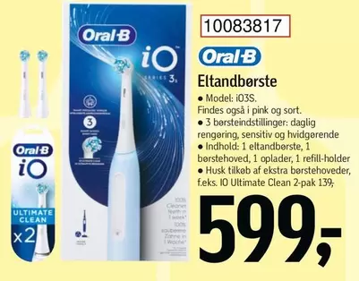 Oral B - Eltandbørste