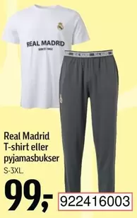 Real Madrid - T-shirt eller pyjamasbukser