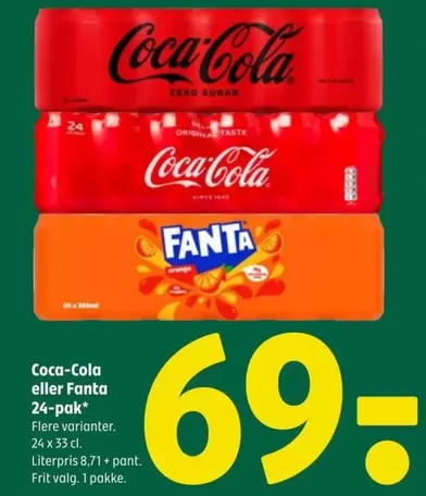 Coca Cola - Coca-Cola eller Fanta