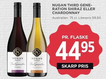 THIRD GENERATION SHIRAZ ELLER CHARDONNAY