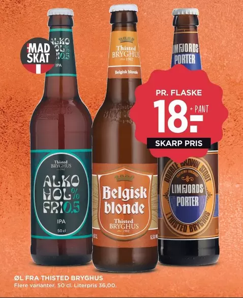 ØL FRA THISTED BRYGHUS