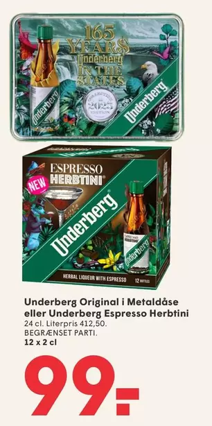 Original i Metaldáse eller Espresso Herbtini