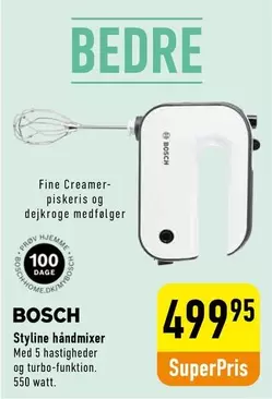 Bosch - Styline håndmixer