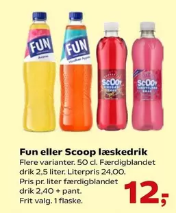 Scoop læskedrik