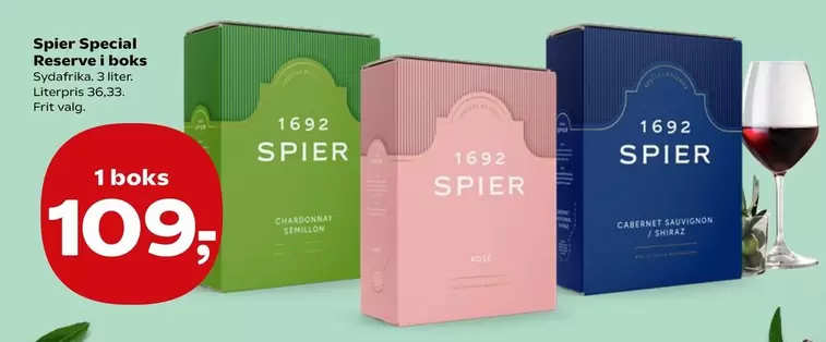 Rose - Reserve i boks