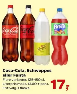 Coca Cola - Coca-Cola, Schweppes eller Fanta
