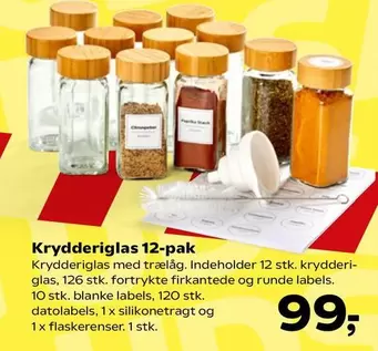 Krydderiglas 12-pak