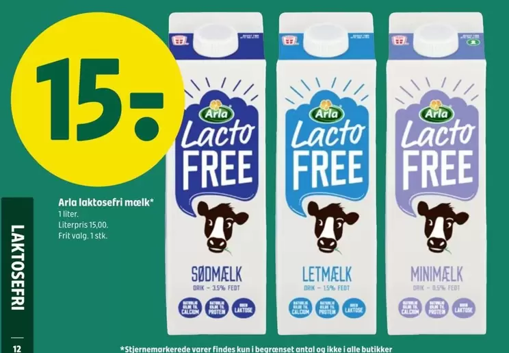 Arla - Laktosefri Malk