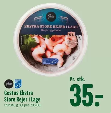 Ekstra Store Rejer i Lage