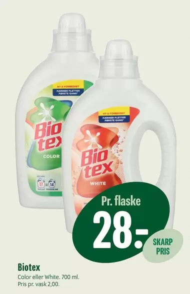 Bio - Color eller White