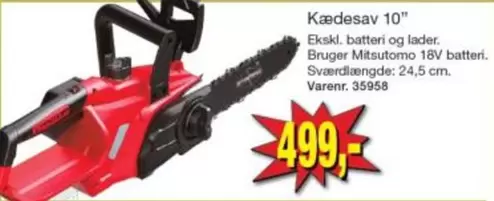 Kædesav 10"