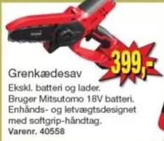 Grenkædesav