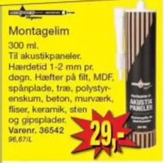 Keramik - Montagelim