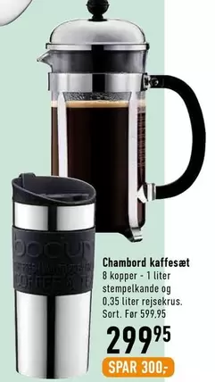 Chambord kaffesæt