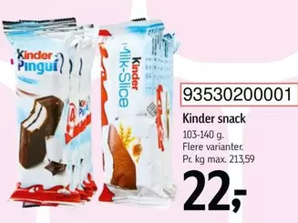 Kinder -  snack